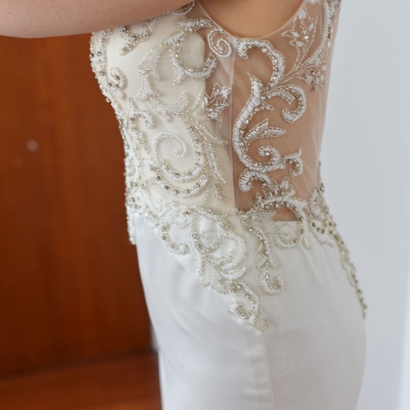 2018 Dimitrios 612 Wedding dress. Ivory. Size 6 - Picture 8 of 8